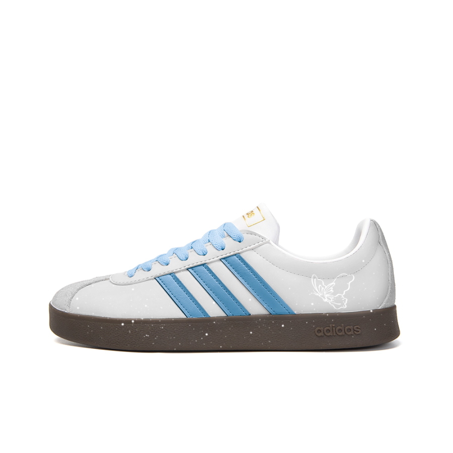 Adidas Neo VL Court 2.0 Trickle Anti Slip Wear Resistant Low Top Skateboard Shoes Unisex Dark Sky Blue