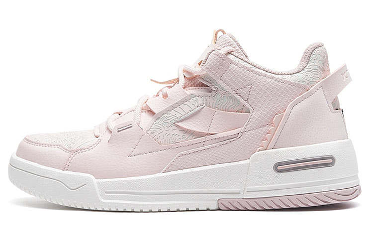 XTEP Sky Ride Collection Skateboard Shoes Women's Low Top Light Pink