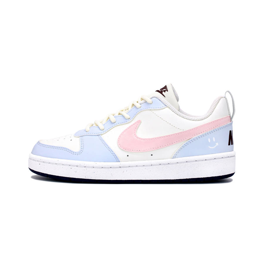 Nike Nike Court Borough New Beginning, Macaron, Cute Style Lightweight And Breathable Low top Skateboard Shoes Women's