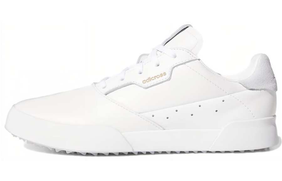 Adidas Adidas Adicross Retro Golf Synthetic Leather Casual Abrasion Resistant Slip Resistant Low top Skateboard Shoes Women's