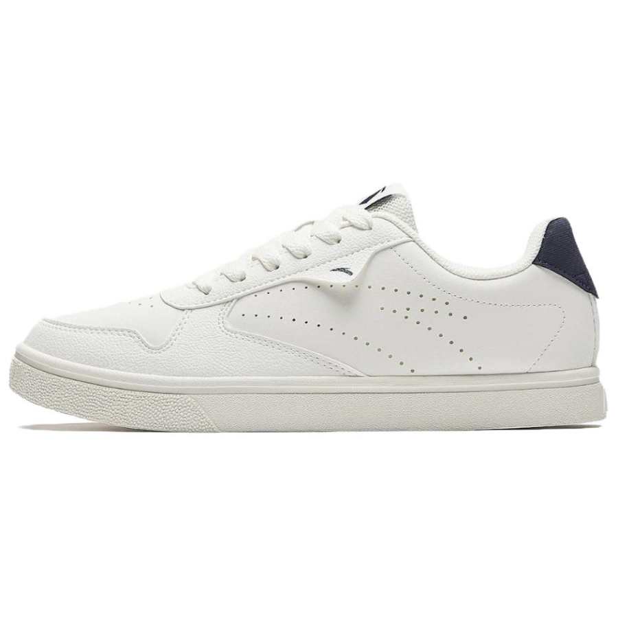 Anta Life Collection Non slip Lightweight Low top Skateboard Shoes Women's White Blue