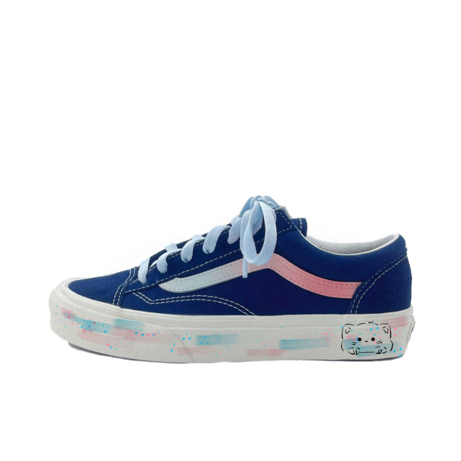 Vans Vans Style 36 Skateboard Shoes Unisex Low Top Blue
