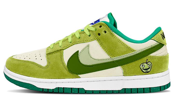 Nike Nike Dunk Low top Skateboard Shoes Women's Beige Green