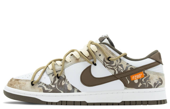 Nike Nike Dunk Trendy Vintage Autumn Versatile Abrasion Resistant Abrasion Resistant Low top Skateboard Shoes Men's