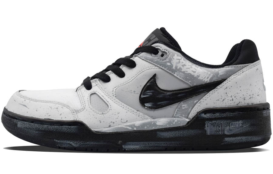 Nike Nike Full Force Tun Island Manufacturing, White Dwarf Slip Resistant Abrasion Resistant Low top Skateboard Shoes Men's