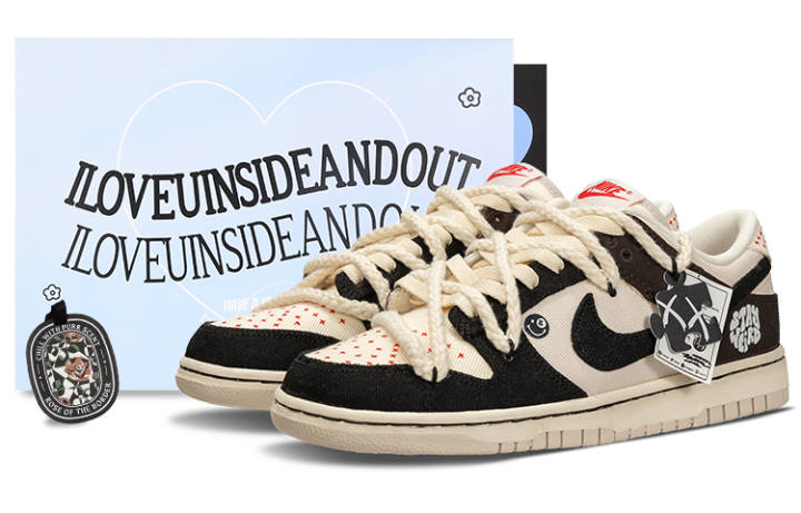Nike Nike Dunk Low Coffee Beans Low top Skateboard Shoes Men's Black Brown