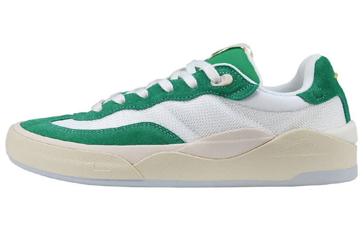 Li-Ning Li Ning Skategeneral Low top Skateboard Shoes Women's White Green