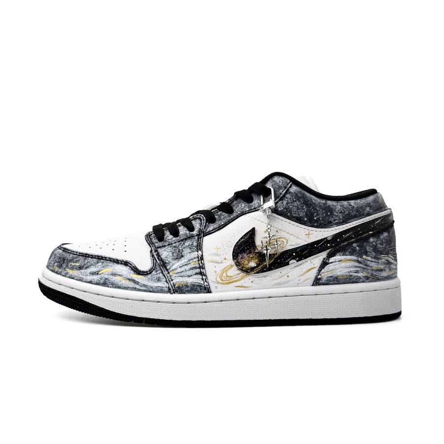 Jordan Jordan Air Jordan 1 Spring Summer Ambient, Preppy Style, Couple Love Confession Abrasion Resistant Low top