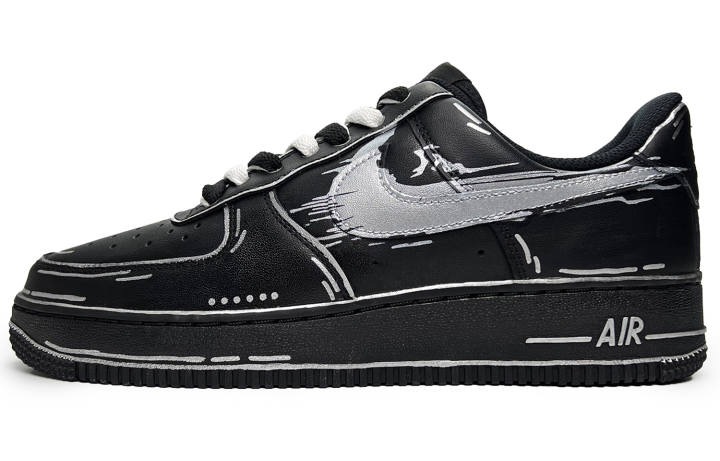 Nike Nike Air Force 1 Dimensional Sorcery Thermal, Slip Resistant, And Abrasion Resistant Coverage Low top Skateboard Shoes