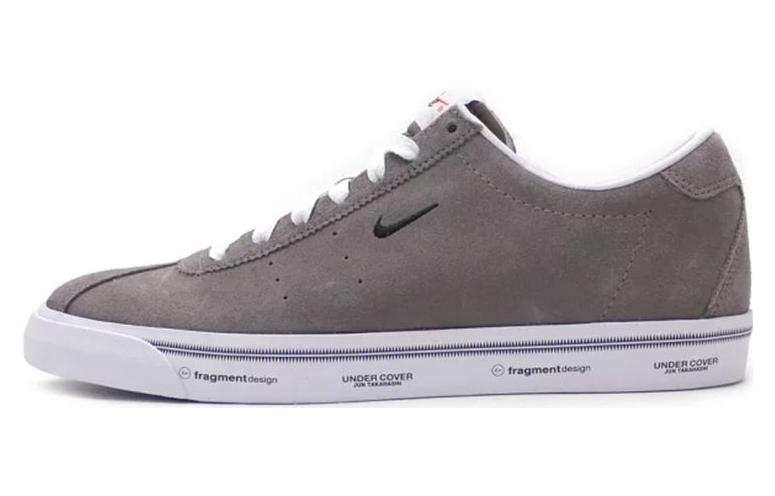 Nike Fragment Design x Nike Match Classic Non slip Lightweight Low top Skateboard Shoes Unisex Gray