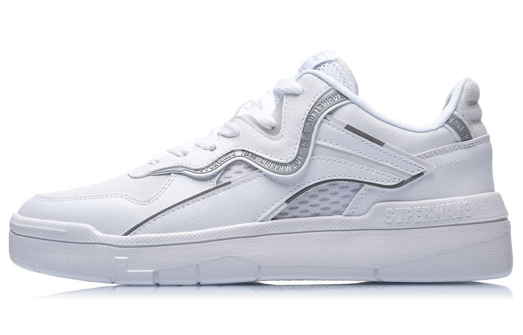Li-Ning Li Ning SPWV Lite Textile, Synthetic Leather Coverage Slip Resistant And Abrasion Resistant Low top Skateboard Shoes