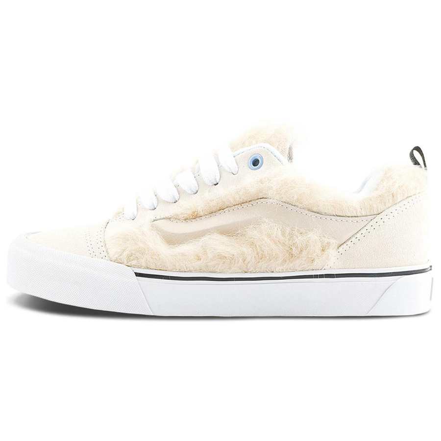 Vans Knu Skool Cushioning Abrasion Resistant Low top Skateboard Shoes Unisex Beige