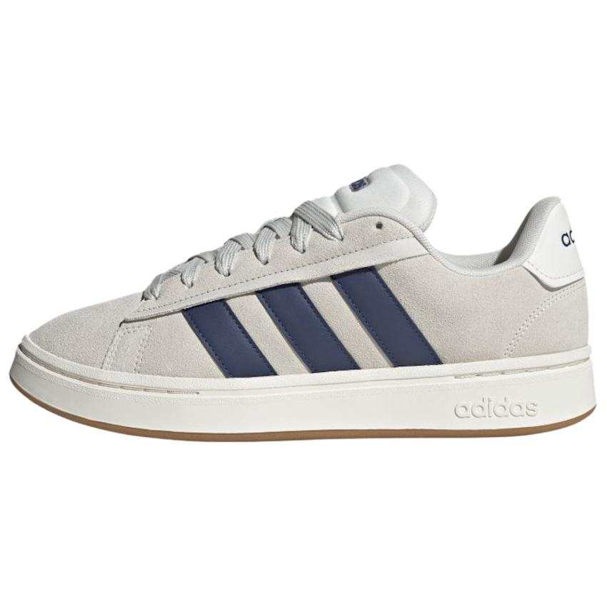 Adidas Adidas GRAND COURT ALPHA 00S Skateboard Shoes Men's Beige Blue