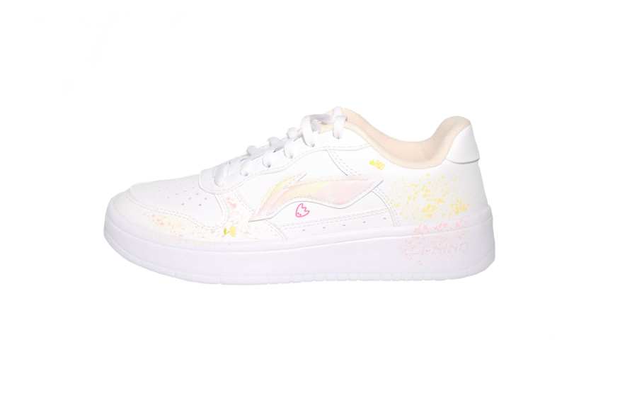 Li-Ning Li Ning Floating Boat Slip Resistant And Breathable Low top Skateboard Shoes Women's White
