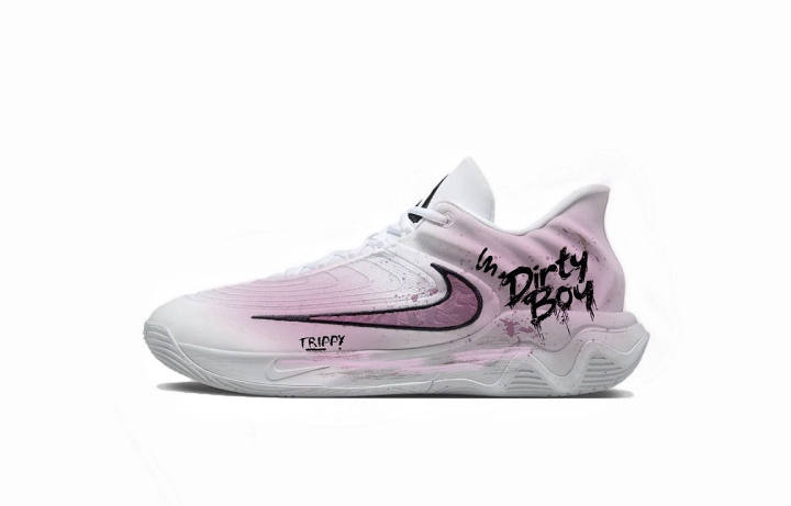 Nike Nike Giannis Immortality 4 Fabric Coverage Low top Basketball Shoes Men's Pink