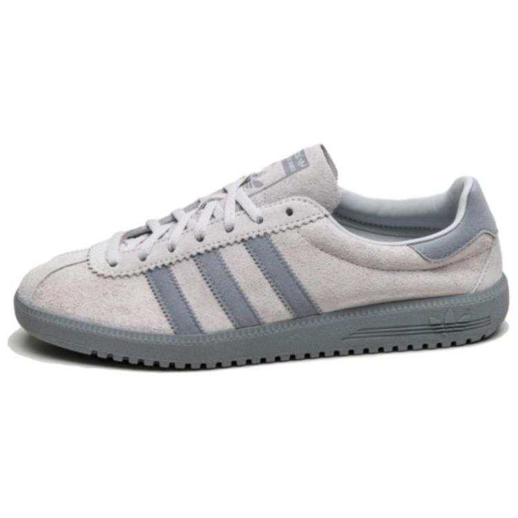 Adidas Originals Bermuda Slip Resistant Cushioning Slip Resistant Cushioning Low top Skateboard Shoes Men's Gray Blue
