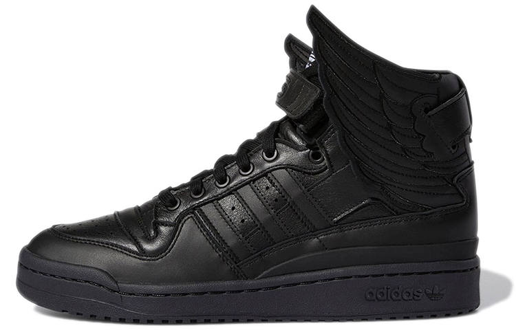 Adidas Originals X Jeremy Scott FORUM High Wings 4.0 Skate Shoes Unisex Black