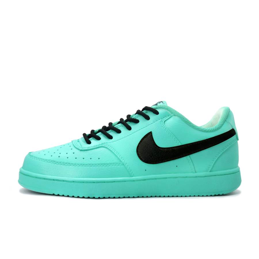 Nike Nike Court Vision Slip Resistant, Abrasion Resistant, Lightweight Low top Skateboard Shoes Men's Green Black