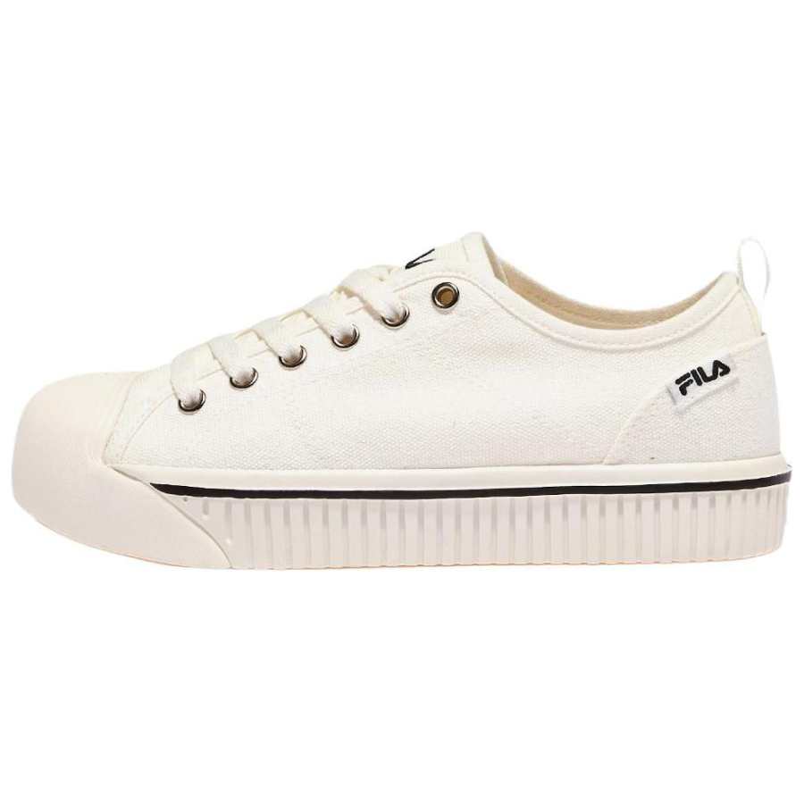 FILA Center Court G V3 Comfortable Low top Skateboard Shoes Unisex White