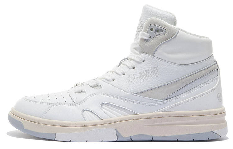 Li-Ning Li Ning 937 Deluxe Hi Synthetic Leather, Split Cow Leather Coverage Slip Resistant, Abrasion Resistant, Lightweight