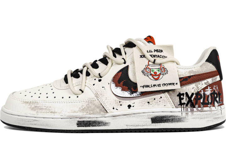 Nike Nike Court Vision 1 Low Rock Joker, Medieval Aesthetics, American Vintage, Premium Deconstruction, Commute Leather