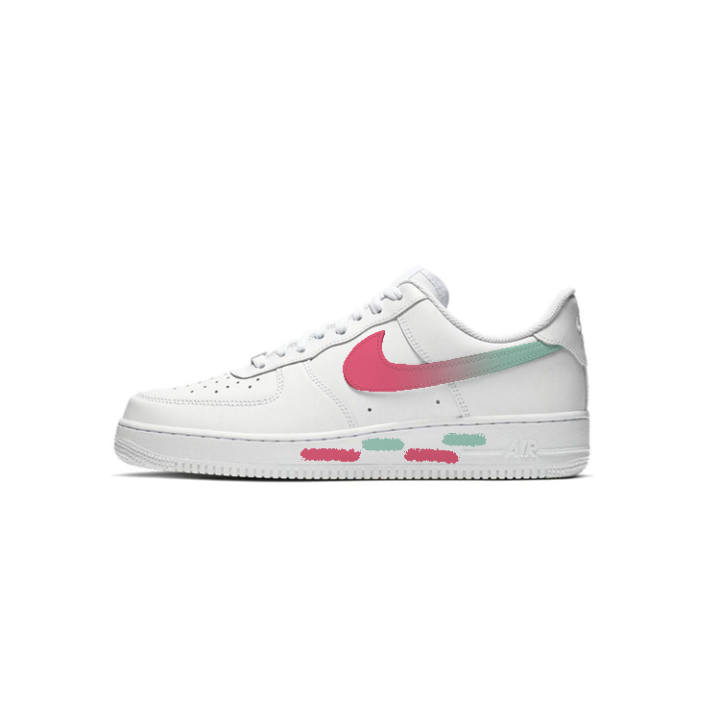 Nike Nike Air Force 1 Waves Slip Resistant Abrasion Resistant Slip Resistant Abrasion Resistant Low top Skateboard Shoes