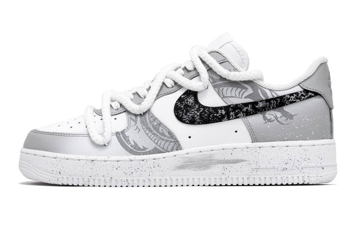Nike Nike Air Force 1 Dragon's Chant Soaring To The Ninth Heaven Abrasion Resistant Abrasion Resistant Low top