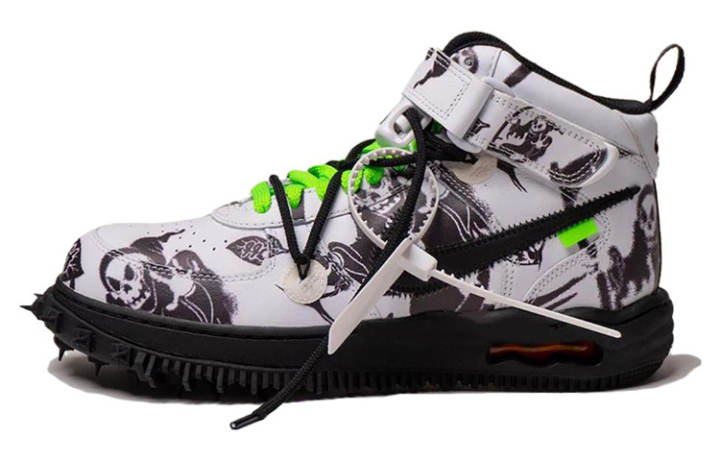 Nike Nike X Off White Air Force 1 Mid 'Grim Reaper'