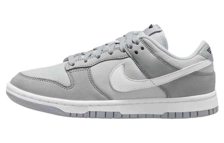 Nike Nike Dunk Low top Skateboard Shoes Women's Gray White