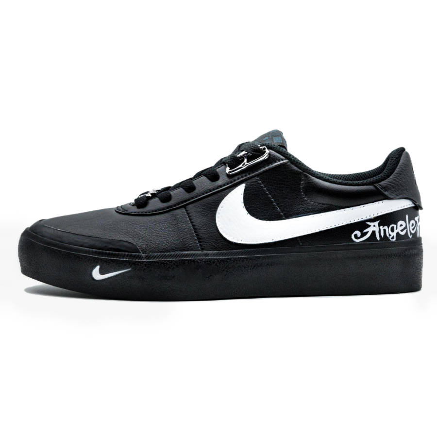 Nike Nike Court Shot Dark Night A Abrasion Resistant Height Increasing Low top Skateboard Shoes Men's Black
