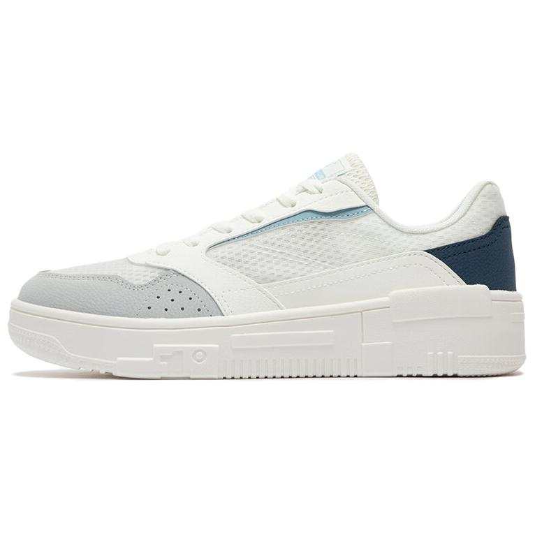 361° Abrasion Resistant Lightweight Wear resistant And Lightweight Low top Skateboard Shoes Men's White Blue