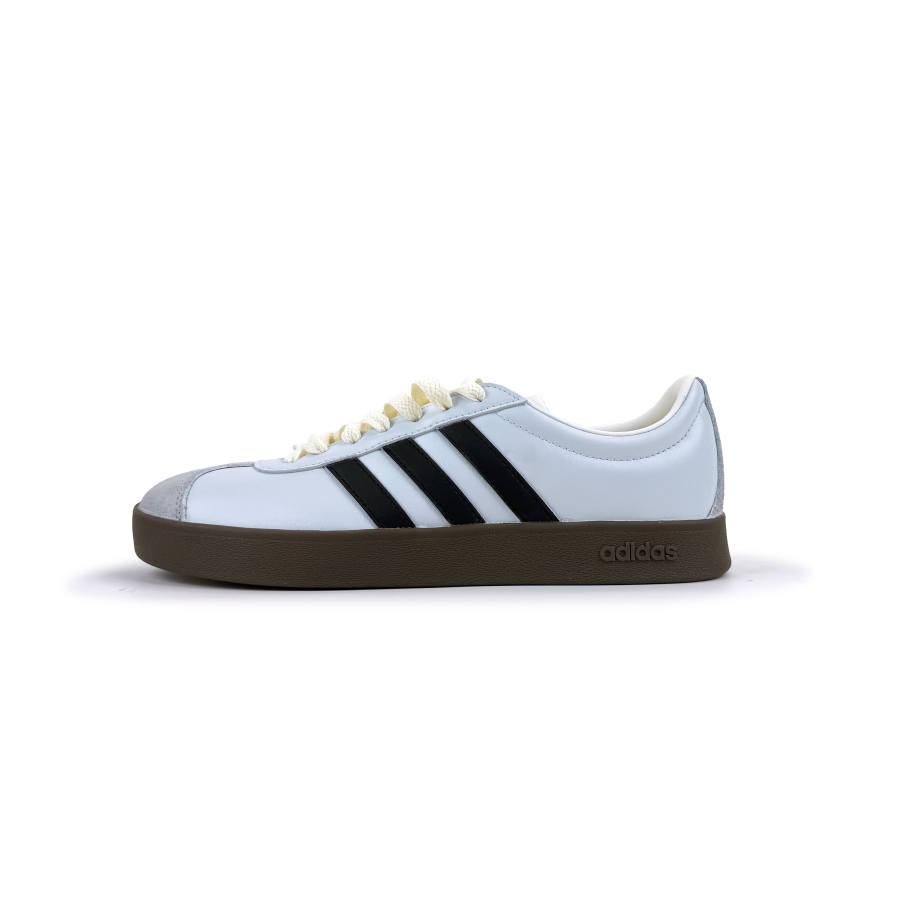 Adidas Adidas Vl Court Classic Bubble Soda Synthetic Leather Cushioning Abrasion Resistant Waterproof
