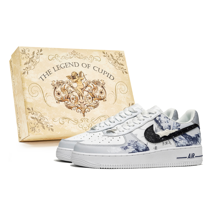 Nike Nike Air Force 1 P.M.S Box, Avalanche Slip Resistant Abrasion Resistant Slip Resistant Abrasion Resistant Low top