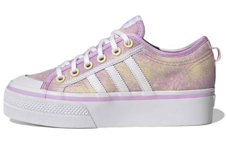 Adidas Originals Platform Slip Resistant Abrasion Resistant Slip Resistant Abrasion Resistant Low top Skateboard Shoes
