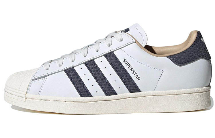 adidas originals Superstar Denim Pack - White