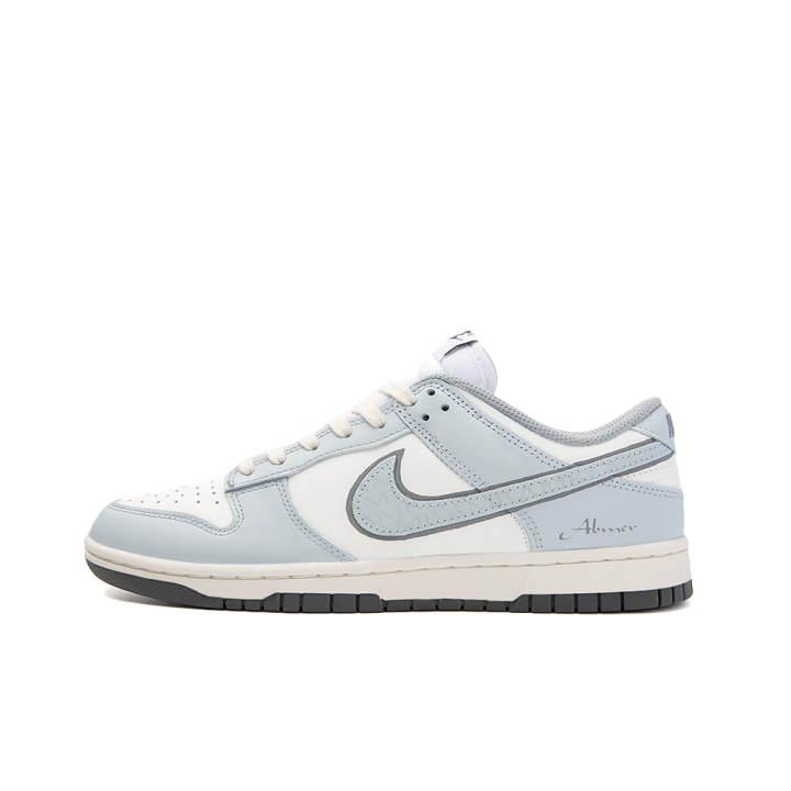 Nike Nike Dunk Dark Cloud Frost, Amber Low top Skateboard Shoes Women's Gray Blue