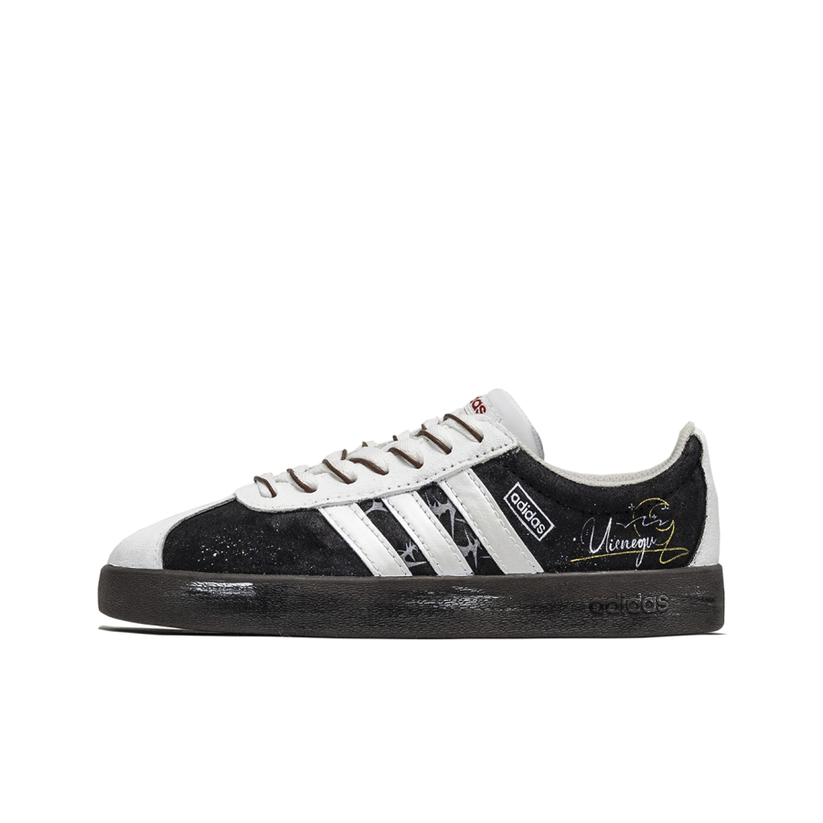 Adidas Neo VL Court Lifestyle P.M.S Good Night Slip Resistant Abrasion Resistant Slip Resistant Abrasion Resistant
