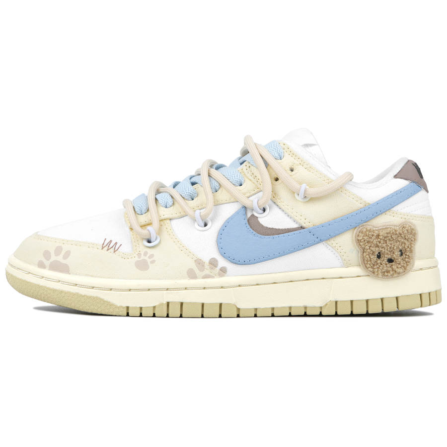 Nike Nike Dunk Low Bear Milk Slip Resistant Abrasion Resistant Slip Resistant Abrasion Resistant Low top Skateboard Shoes