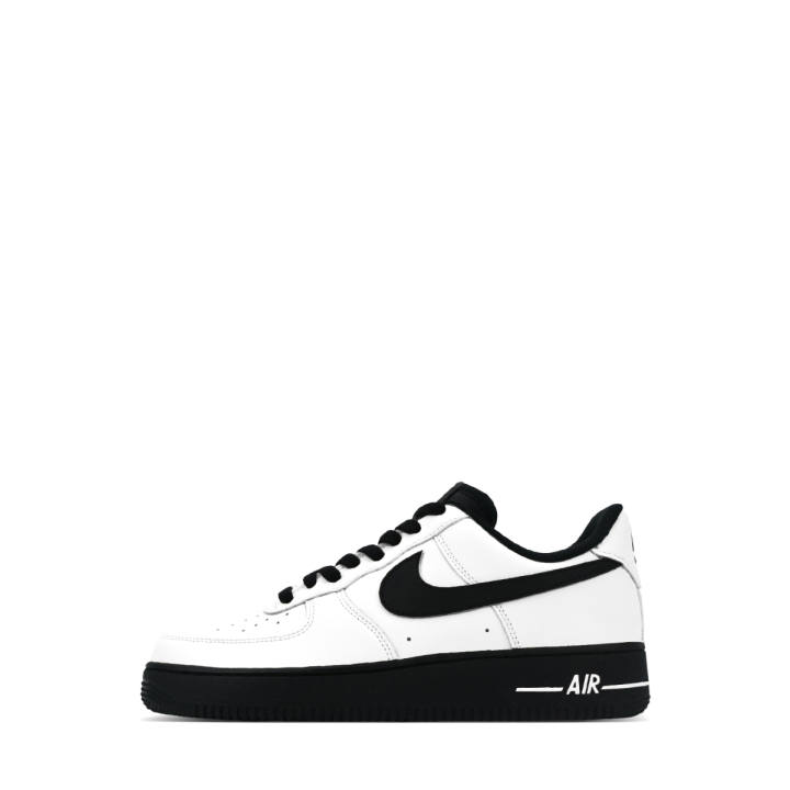 Nike Nike Air Force 1 07 Leather Abrasion Resistant Low top Skateboard Shoes Unisex Black White