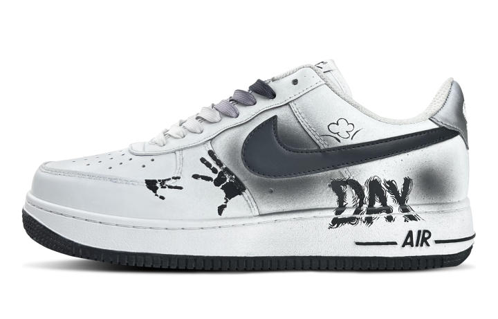 Nike Nike Air Force 1 Palm Seal Journal Low top Skateboard Shoes Men's White