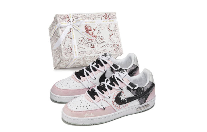 Nike Nike Court Vision 1 Box, Falling Star Quick Dry Abrasion Resistant Balance Quick Dry Abrasion Resistant Balance Low top