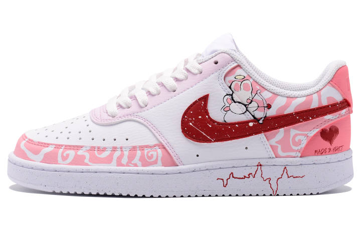 Nike Nike Court Vision 1 Low top Skateboard Shoes Women's Pink