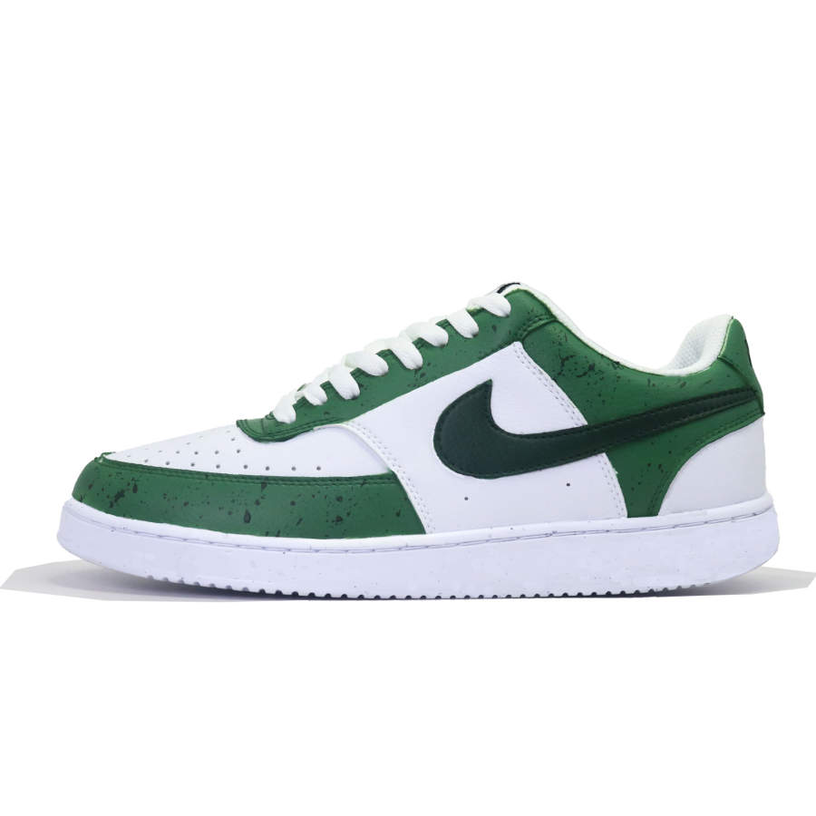 Nike Nike Court Vision Skateboard Shoes Men's Low Top White/Green