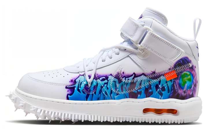 Nike Nike X Off White Air Force 1 Mid 'Graffiti'