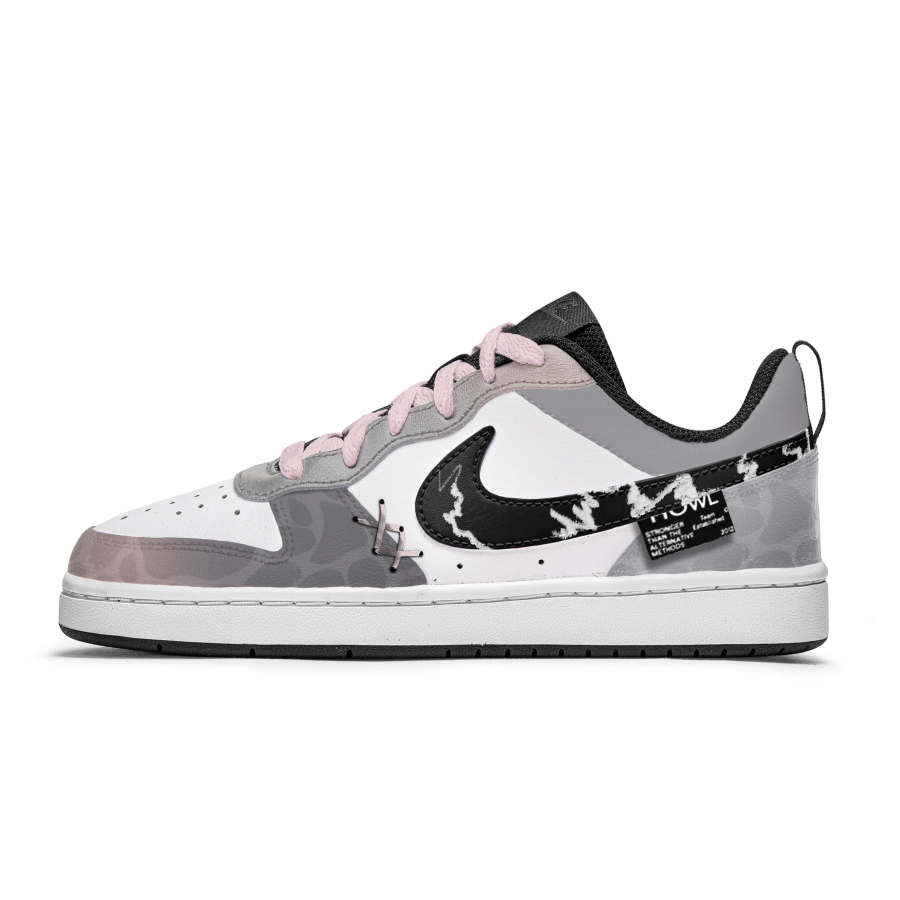 Nike Nike Court Borough Low 2 Leather Slip Resistant Cushioning Abrasion Resistant Low top Skateboard Shoes Women's