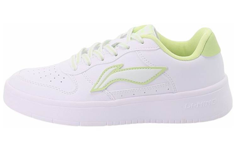 Li-Ning Li Ning Sycee Slip Resistant, Abrasion Resistant, Lightweight Low top Skateboard Shoes Women's White Green