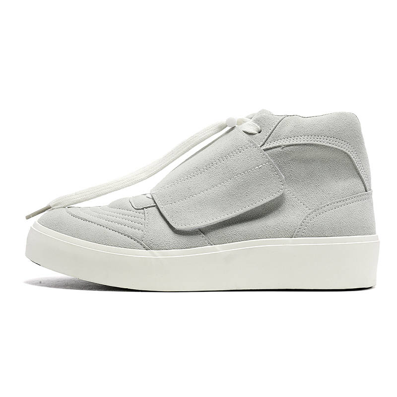BAOZAOGONGYANG Height Increasing Abrasion Resistant Slip Resistant Mid top Skateboard Shoes Men's