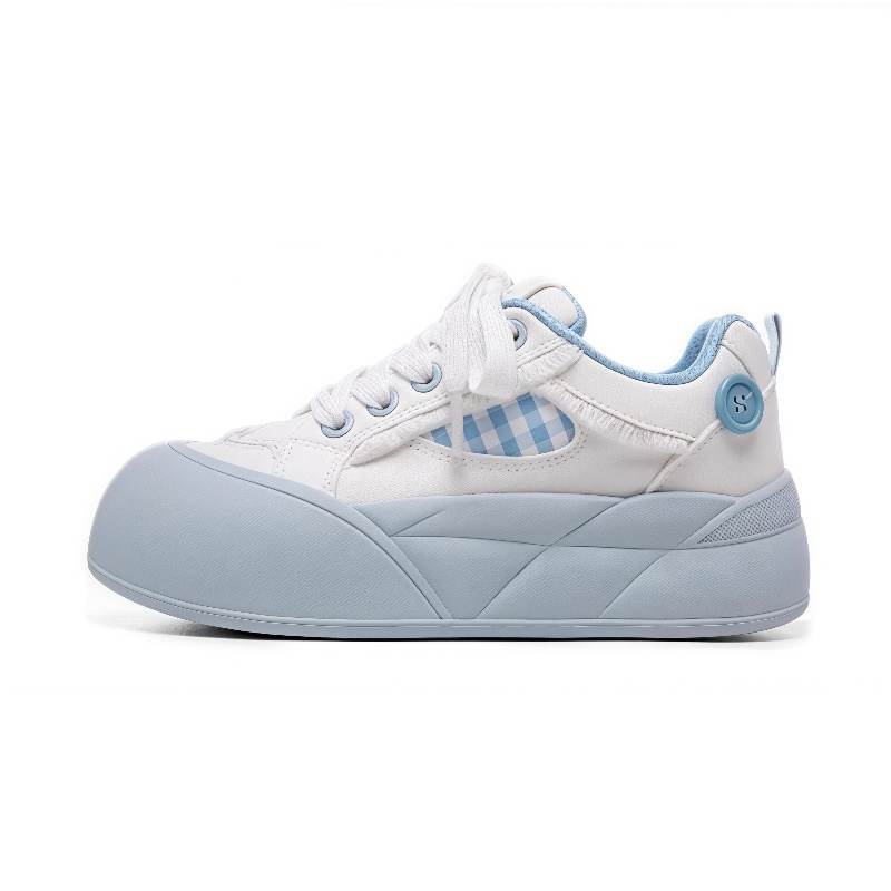 K KANGXUANAN Lightweight Height Increasing Low top Skateboard Shoes Women's