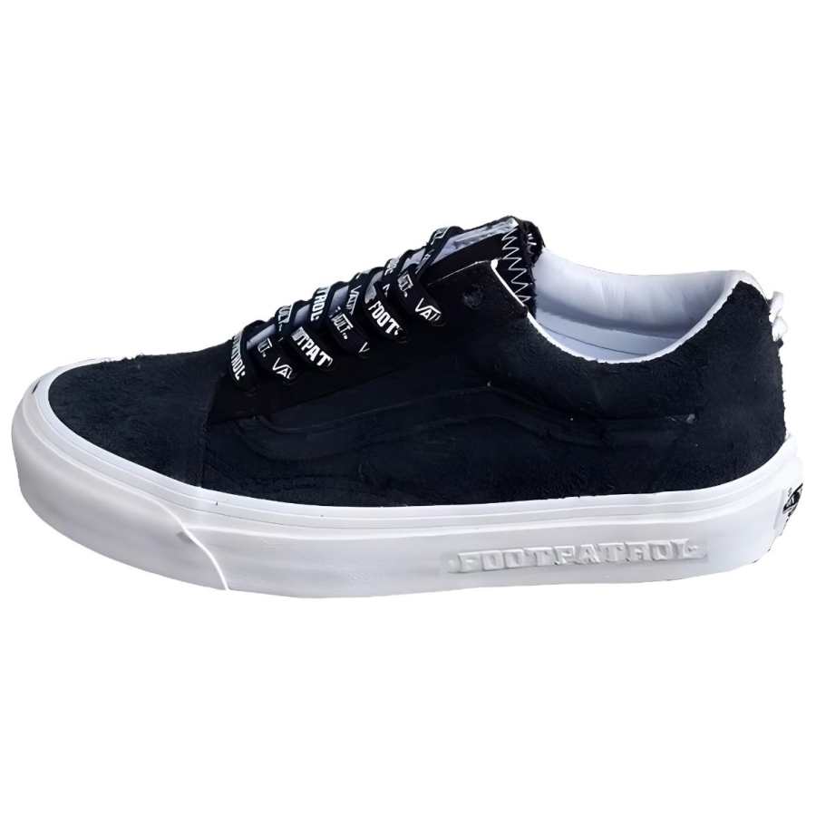 Vans x FOOTPATROL Old Skool Abrasion Resistant Abrasion Resistant Low top Skateboard Shoes Unisex Black