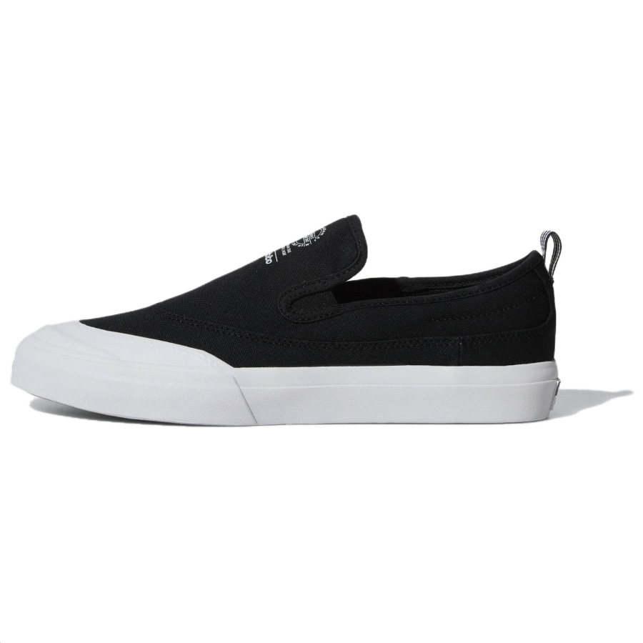 Adidas Originals Matchcourt Comfortable Slip Resistant And Breathable Low top Skateboard Shoes Men's Black
